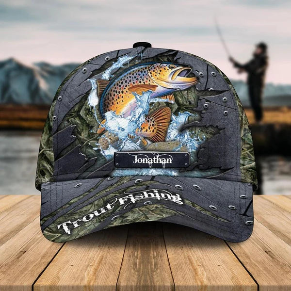 Frenzidea Personalized  Fish Aholic Grass