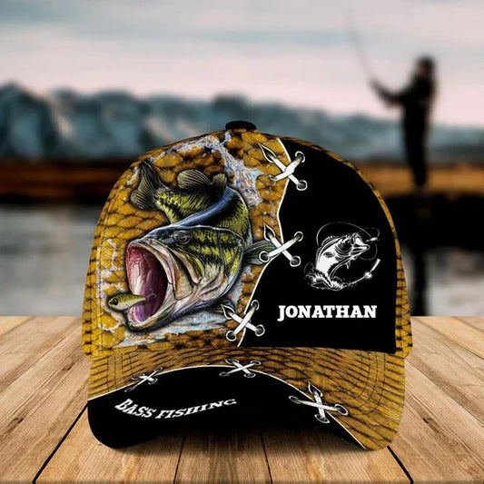 Frenzidea Personalized Fishing Camo Appearance Cap