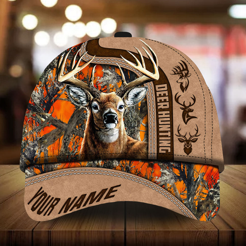 Frenzidea Ashley Whitely Deer Hunting Multicolor Camo Personalized Cap