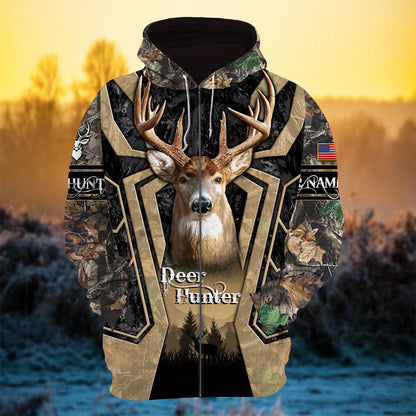 frenzidea The Greatest Deer Hunting 3D Hoodie (3 Colors)
