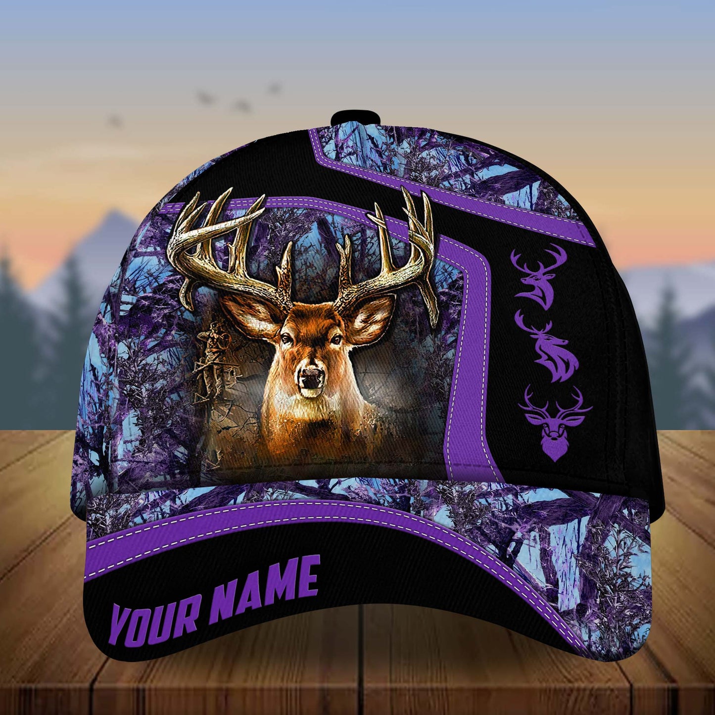 Frenzidea Premium Deer Hunting Collab Artist Personalized Classic Cap