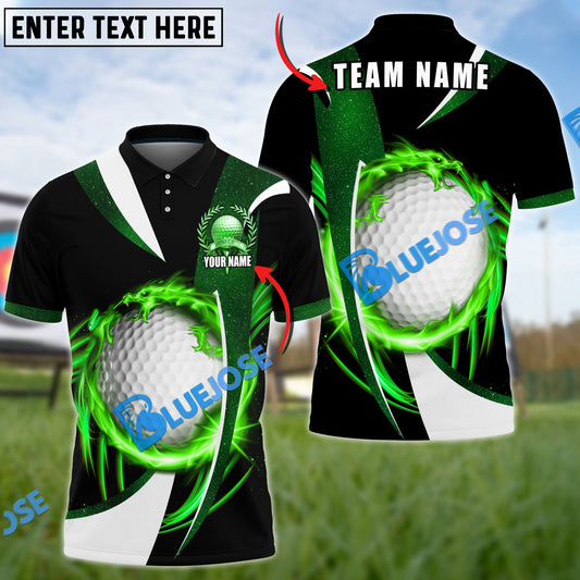Frenzidea Golf Wind Blade Customized Name, Team Name 3D Shirts (6 Colors)
