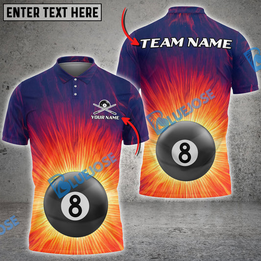 Frenzidea Billiards Sunset Art Personalized Shirt