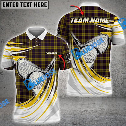 Frenzidea Golf Caro Wind Customized Name, Team Name 3D Shirts (4 Colors)