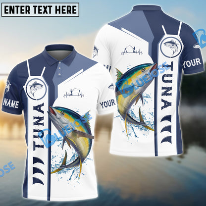 frenzidea Personalized Tuna Fishing 3D Hoodie