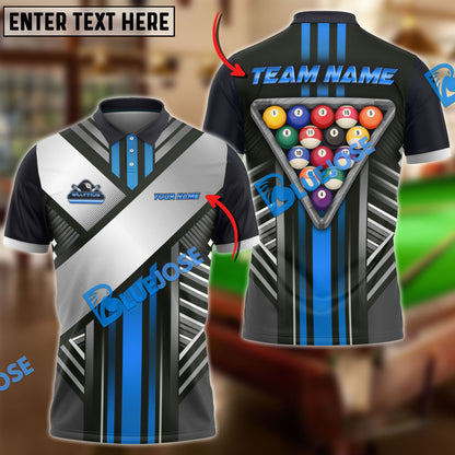 Frenzidea Billiards Ball 8 Victory Armor Personalized Name, Team Name Unisex Shirt ( 6 Colors )