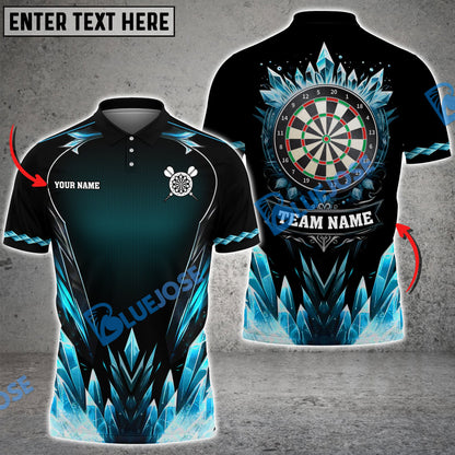 Frenzidea Darts Ice Age Personalized Name, Team Name 3D Shirt (4 Colors)