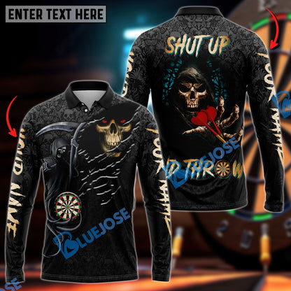 Frenzidea Darts Reaper Personalized Name 3D Shirt