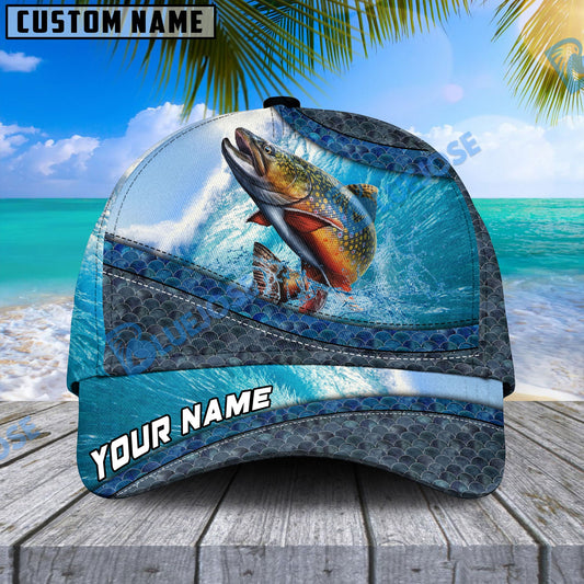 Frenzidea Magic Trout Fishing Personalized Cap
