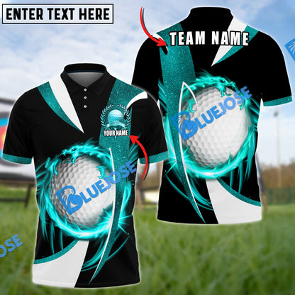 Frenzidea Golf Wind Blade Customized Name, Team Name 3D Shirts (6 Colors)