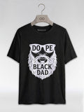 Dope Black Dad: The Bearded King Graphic T-Shirt - RootednLoud