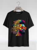 I Am A Black Dad: Colorful Pop Art Typography Graphic T-Shirt - RootednLoud