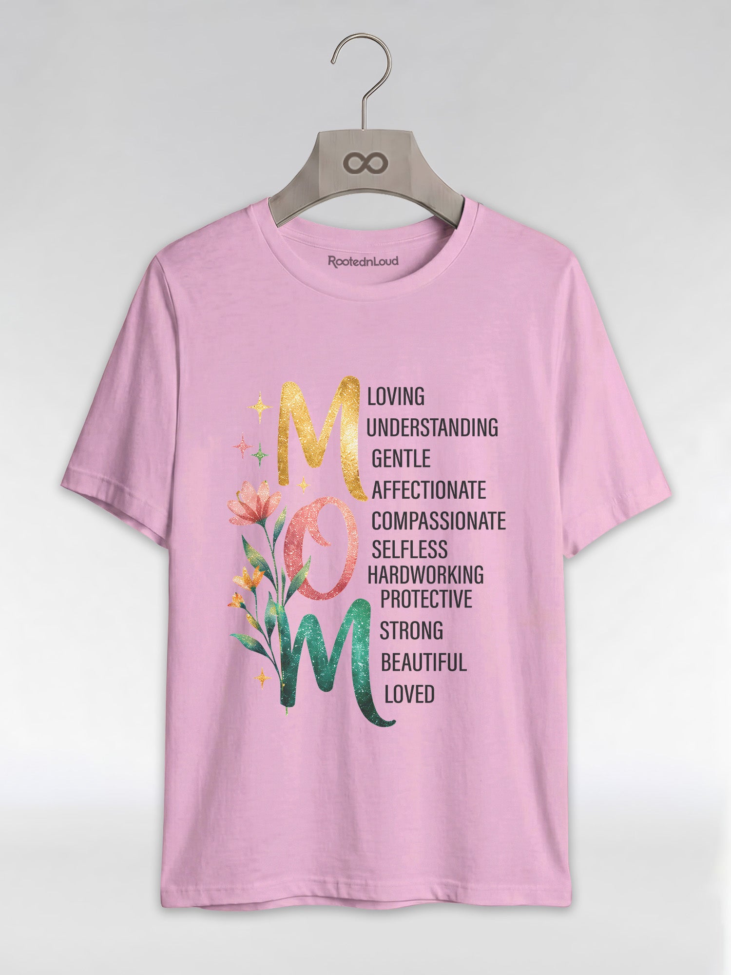 Black Mom Excellence: The Heart of the Family Graphic T-Shirt - RootednLoud