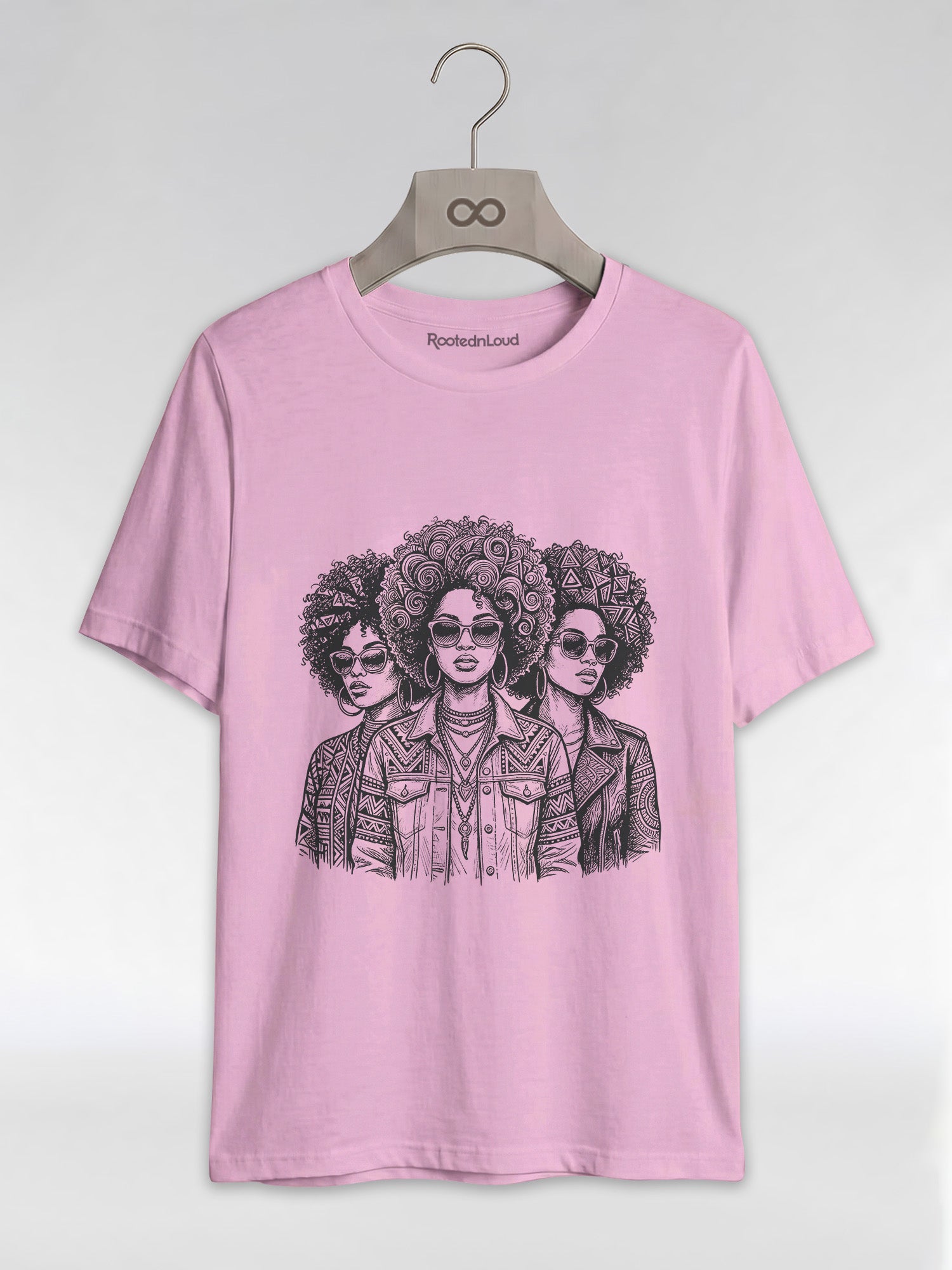 Tribal Soul: Black Girl Magic Squad Graphic T-Shirt - RootednLoud