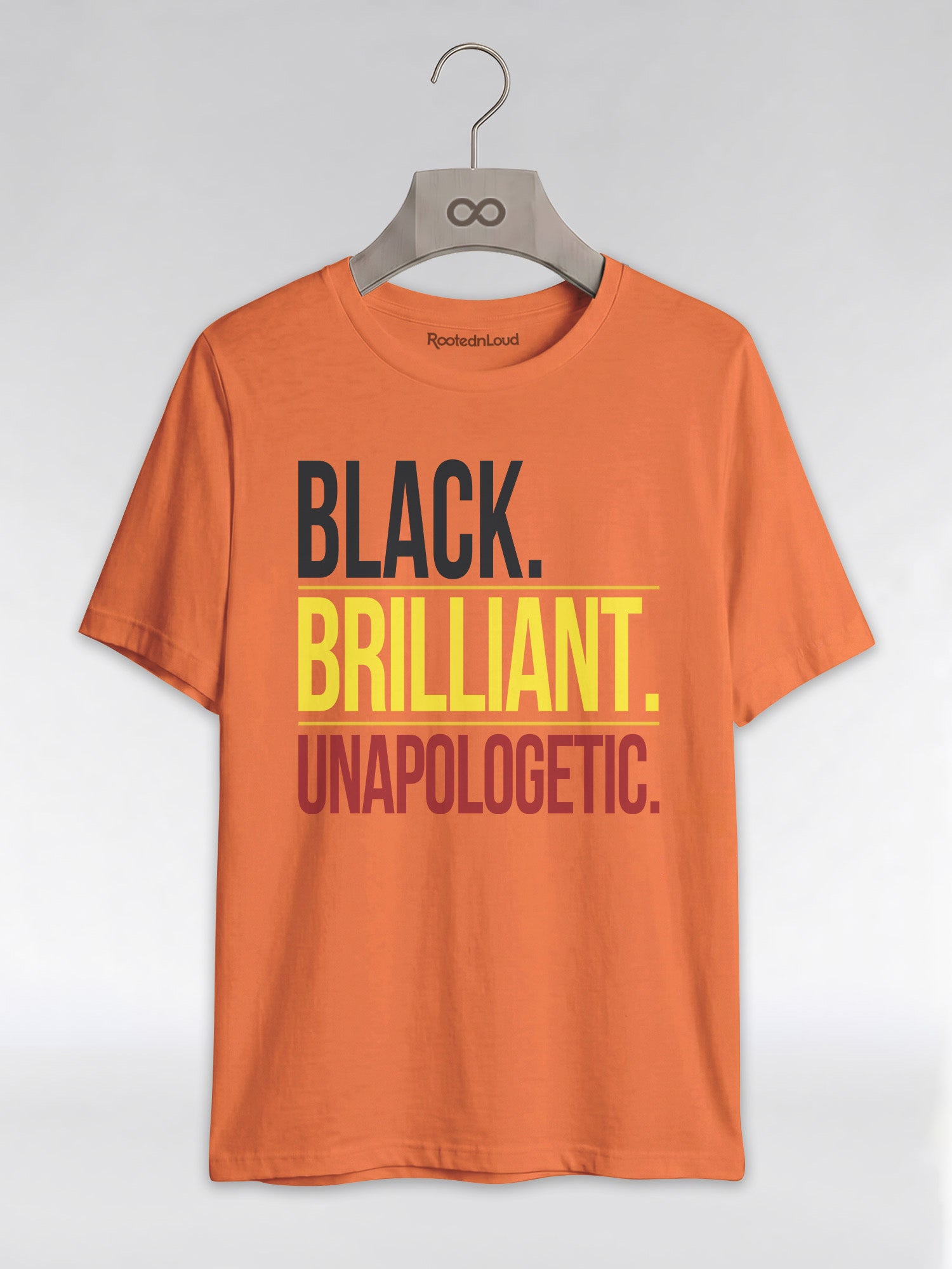 Black Brilliant Unapologetic: Proud Melanin Graphic T-Shirt - RootednLoud