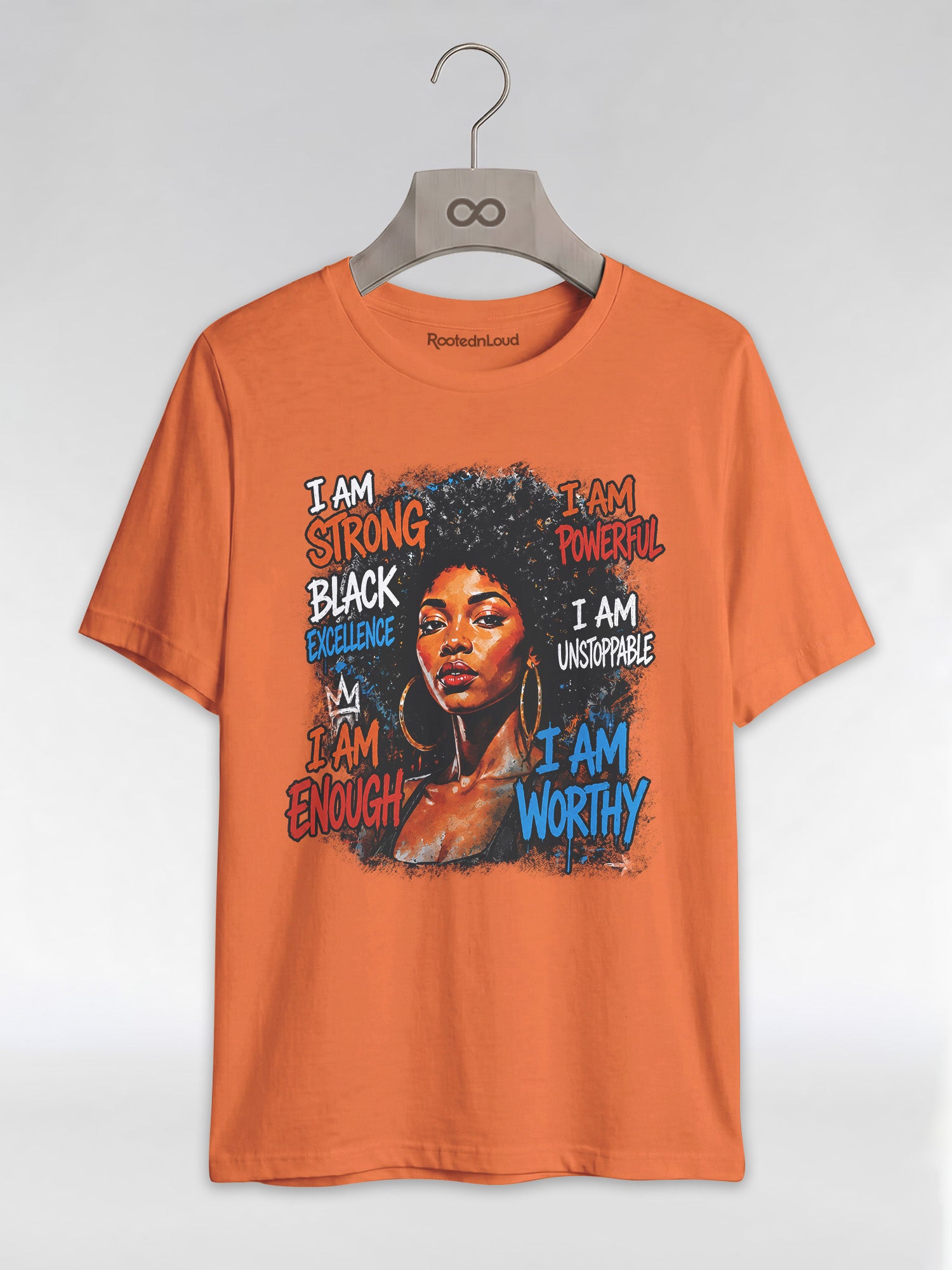 I Am Unstoppable: Black Excellence Graphic T-Shirt - RootednLoud