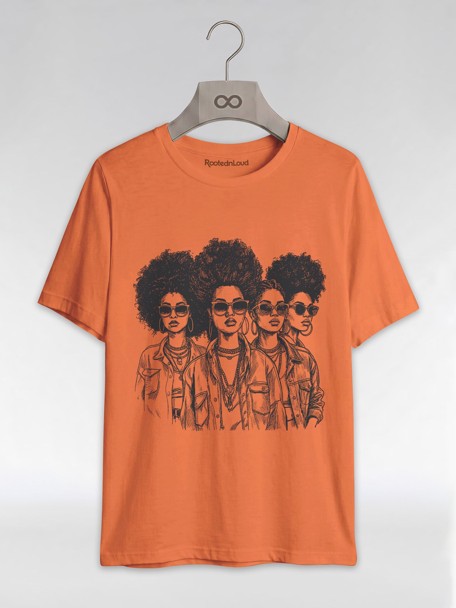 Black Girl Magic: The Ultimate Squad Goals Graphic T-Shirt - RootednLoud