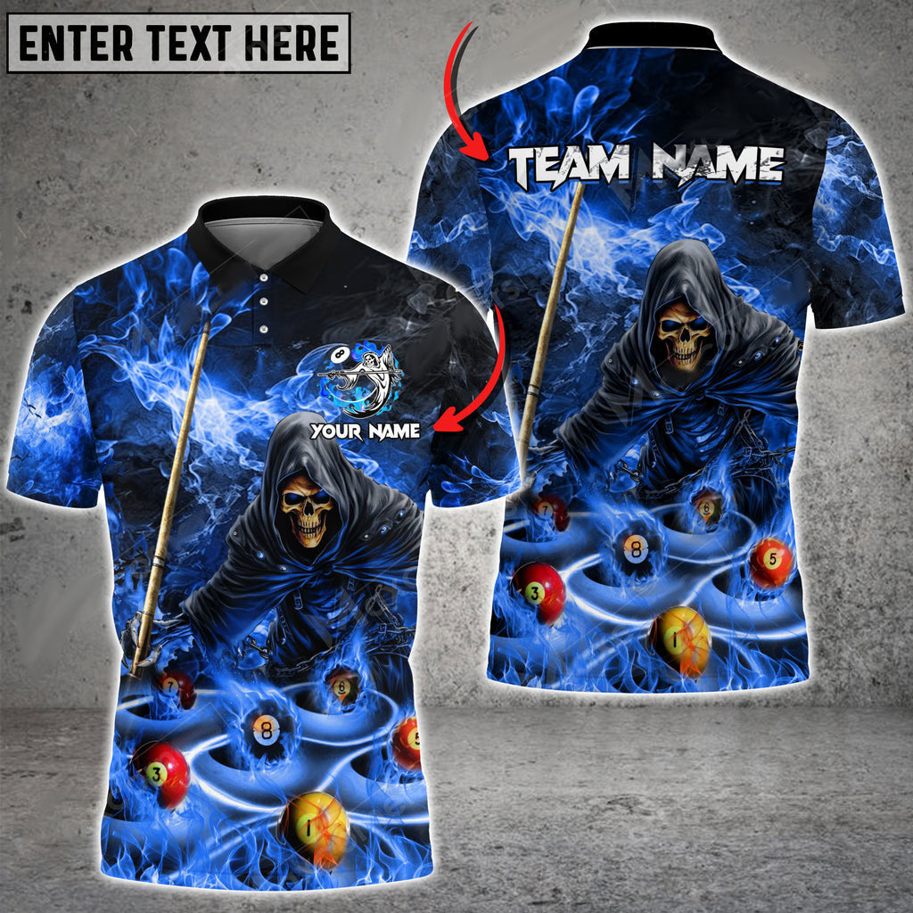 Frenzidea Billiards Lord Of Hell Personalized Name, Team Name Unisex Shirt ( 4 Colors )