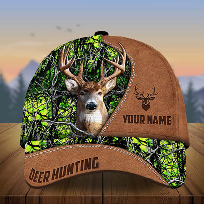 Frenzidea Deer Hunting Multicolor Personalized Cap