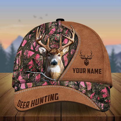 Frenzidea Deer Hunting Multicolor Personalized Cap
