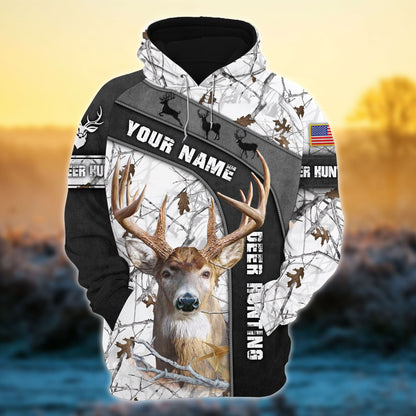 frenzidea The Best Deer Hunting 3D Hoodie (3 Colors)