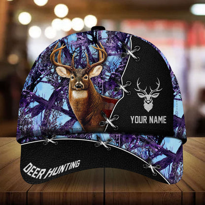 Frenzidea Loralle Premium Deer Hunting Multicolor Personalized Cap