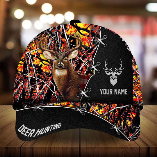 Frenzidea Loralle Premium Deer Hunting Multicolor Personalized Cap