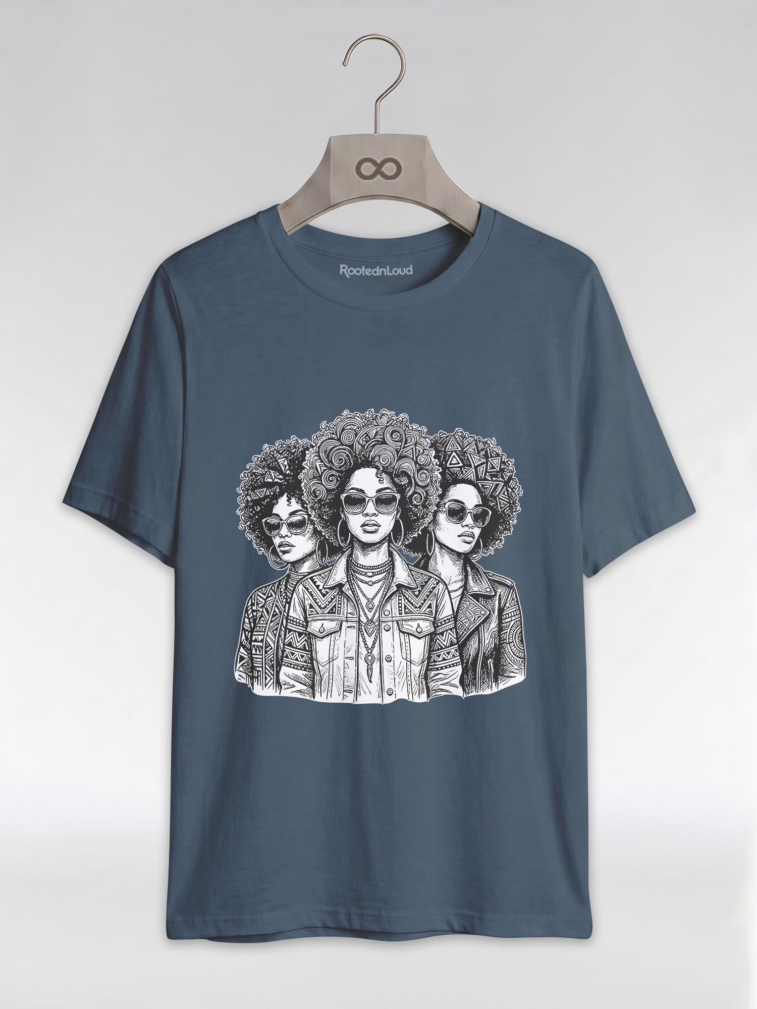 Tribal Soul: Black Girl Magic Squad Graphic T-Shirt - RootednLoud
