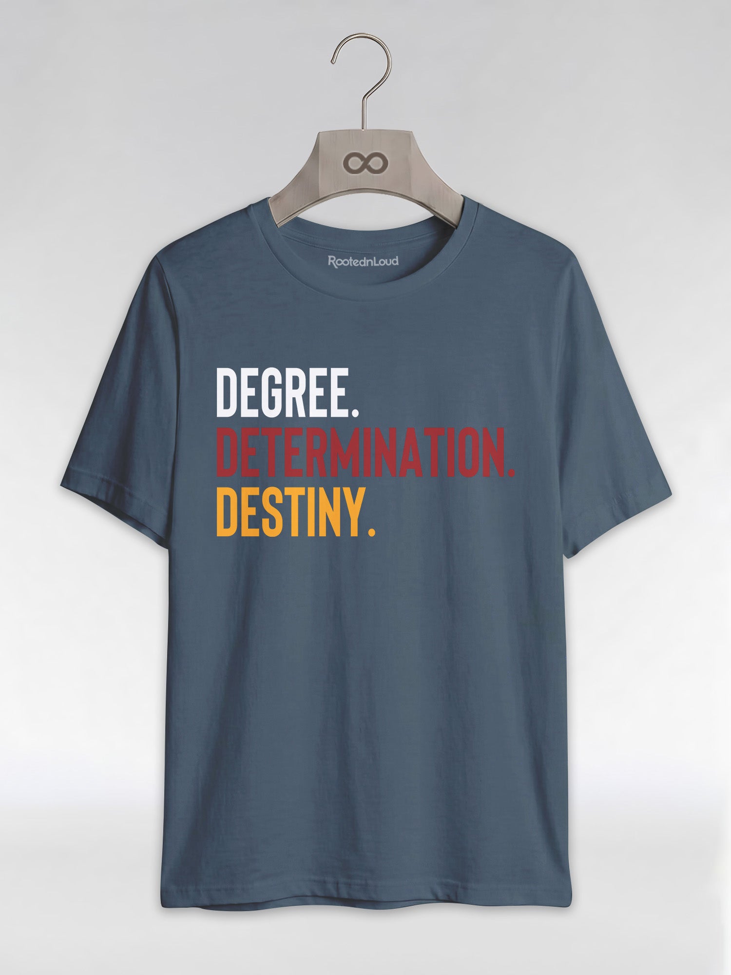 Degree Determination Destiny: Black Excellence Graduation Graphic T-Shirt - RootednLoud
