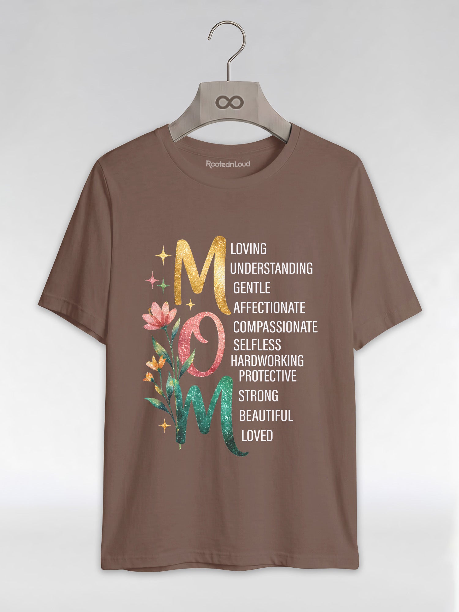 Black Mom Excellence: The Heart of the Family Graphic T-Shirt - RootednLoud