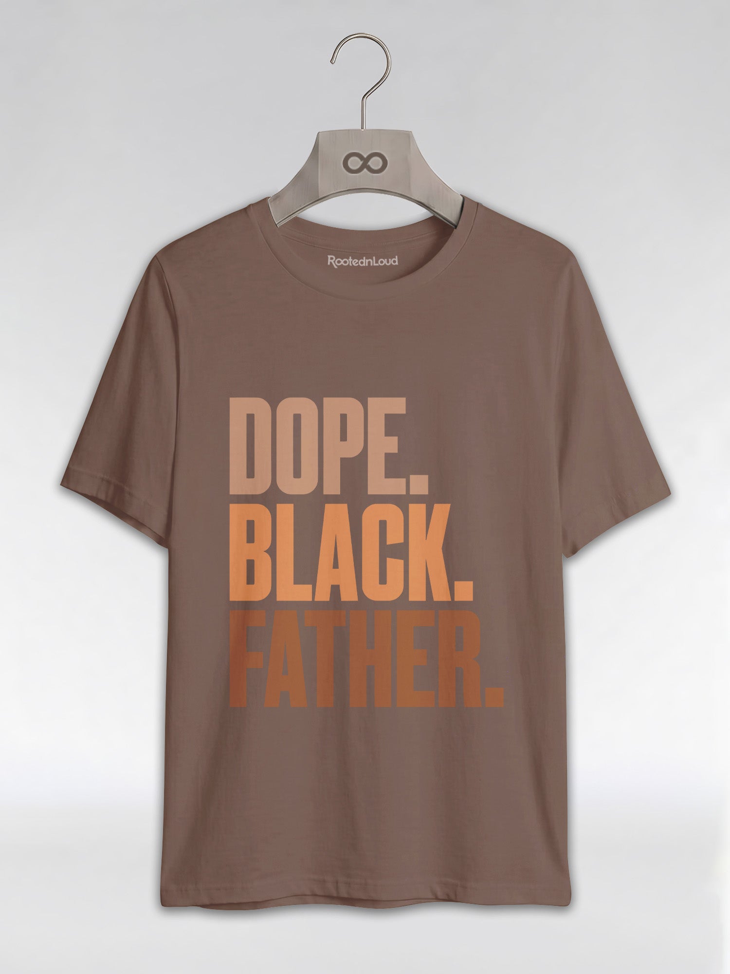 Dope Black Father Graphic T-Shirt - RootednLoud