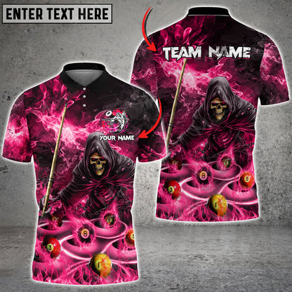 Frenzidea Billiards Lord Of Hell Personalized Name, Team Name Unisex Shirt ( 4 Colors )