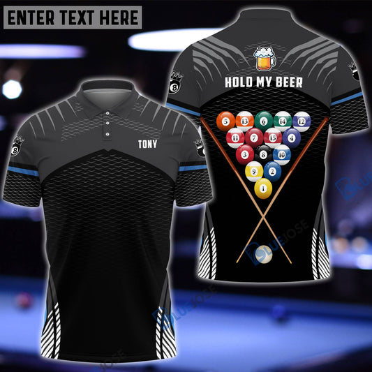 Frenzidea New Billiards Personalized Name, Team Name Shirt For Tony Cruz