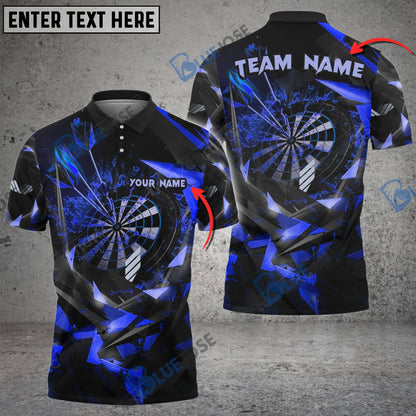 Frenzidea Thunder Rising Darts Personalized Name, Team Name 3D Shirt (6 Colors)