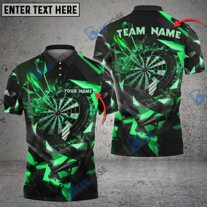 Frenzidea Thunder Rising Darts Personalized Name, Team Name 3D Shirt (6 Colors)