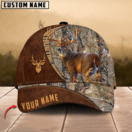 Frenzidea Premium Hunting Deer Personalized Name Cap
