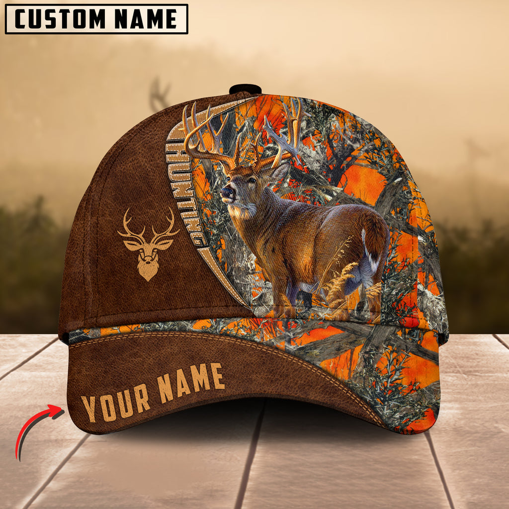 Frenzidea Premium Hunting Deer Personalized Name Cap