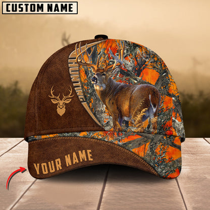 Frenzidea Premium Hunting Deer Personalized Name Cap