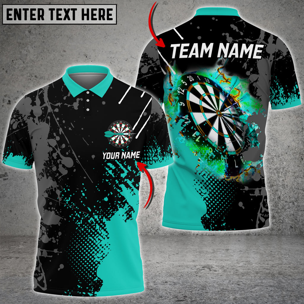 Frenzidea Darts Paint Style Personalized Name 3D Shirt (3 Colors)