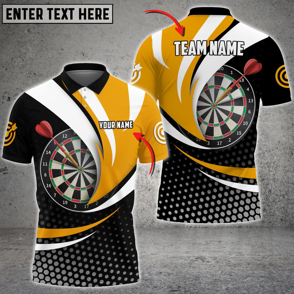 frenzidea Curve Darts Eagle Personalized Name, Team Name 3D Shirt