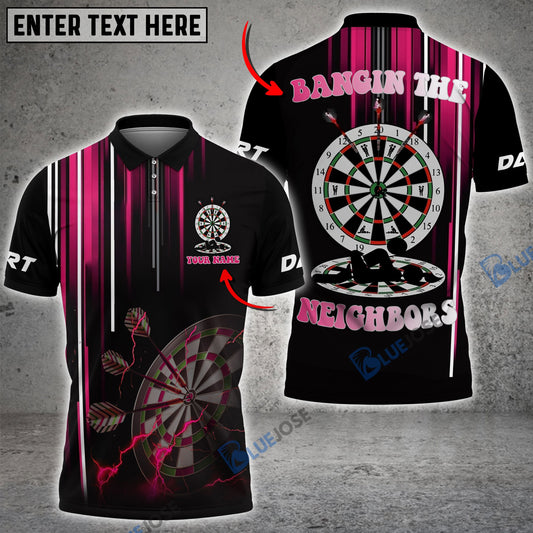 Frenzidea Darts Sexy Personalized Name 3D Shirt