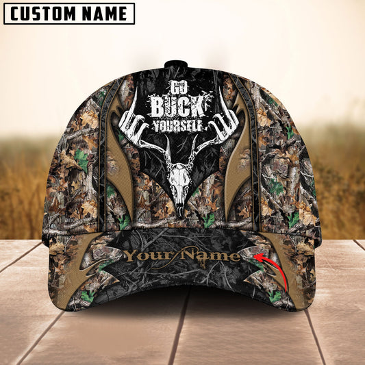 Frenzidea The Best Of Go Buck Yourself Hunting Personalized Cap
