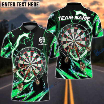 Frenzidea Breath Of Thunder Darts Personalized Name, Team Name 3D Shirt (6 Colors)