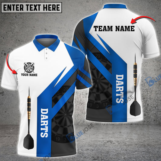 Frenzidea Darts D Personalized Name, Team Name 3D Shirt (4 Colors)