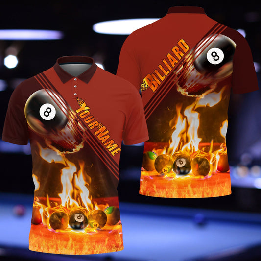 Frenzidea Billiards Legend Personalized Name 3D Shirt