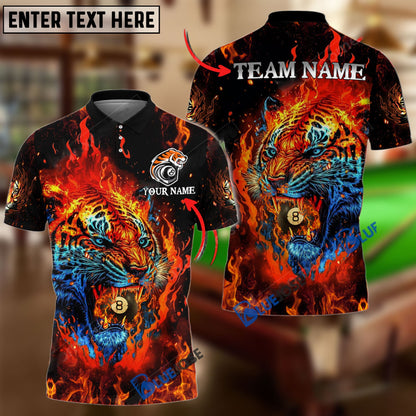 Frenzidea Billiards King Of Forest Personalized Name, Team Name Unisex Shirt