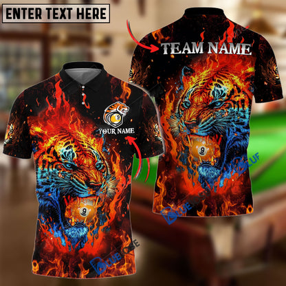 Frenzidea Billiards King Of Forest Personalized Name, Team Name Unisex Shirt