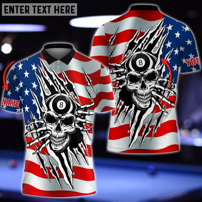 Frenzidea Billiards Expert Accessories Personalized 3D Shirt