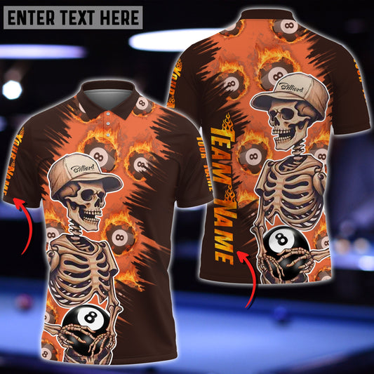 Frenzidea Billiards Champ Personalized Name 3D Shirt