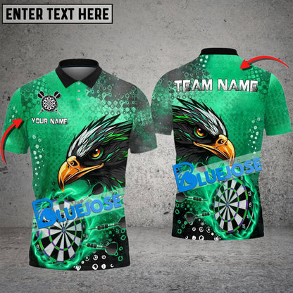 Frenzidea Darts Classic Eagle Personalized Name, Team Name 3D Shirt ( 5 Colors)